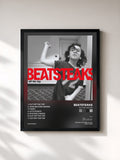 #noir Tableau de l'album Cut off the Top de Beatsteaks, cadre noir, imprimé et encadré en France