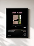 #noir Tableau de l'album Super Sad Generation de Arlo Parks, cadre noir, imprimé et encadré en France