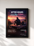 #noir Tableau de l'album Sad Boy de AFTERHOURS, cadre noir, imprimé et encadré en France