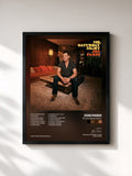 #noir Tableau de l'album Mr. Saturday Night de Jon Pardi, cadre noir, imprimé et encadré en France