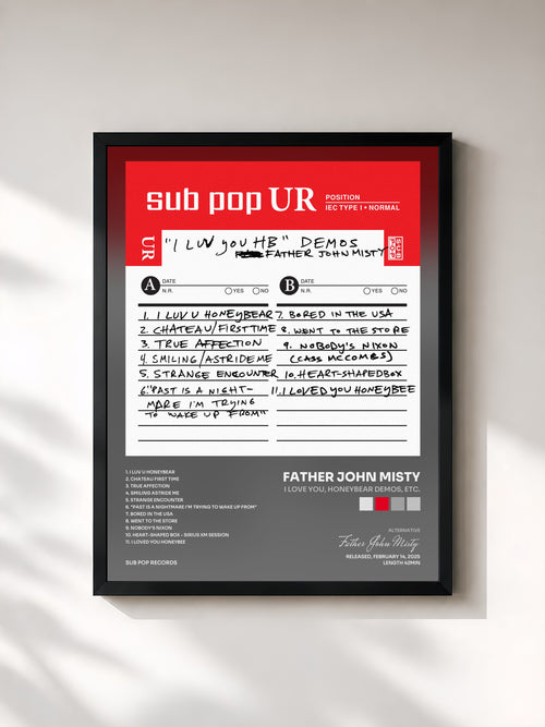 Father John Misty · I Love You, Honeybear Demos, etc. — Affiche encadrée
