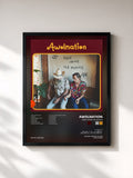#noir Tableau de l'album Here Come the Runts de AWOLNATION, cadre noir, imprimé et encadré en France