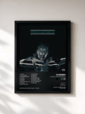 #noir Strictly For My Fans 2.0 von G Herbo als gerahmter Kunstdruck, schwarzer Rahmen, gedruckt und gerahmt in Frankreich