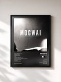 #noir Tableau de l'album Special Moves de Mogwai, cadre noir, imprimé et encadré en France