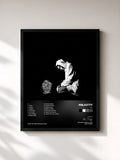 #noir Tableau de l'album A.I. de Mr.Kitty, cadre noir, imprimé et encadré en France
