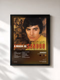 #noir Tableau de l'album La Magia de Sandro de Sandro, cadre noir, imprimé et encadré en France