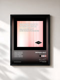 #noir Tableau de l'album Smalltown Boy (The Ultimate Remixes) de Bronski Beat, cadre noir, imprimé et encadré en France