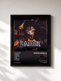 #noir Tableau de l'album Normal de Mariah Angeliq, cadre noir, imprimé et encadré en France