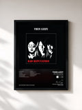 #noir Tableau de l'album Bad Reputation (Expanded Edition) de Thin Lizzy, cadre noir, imprimé et encadré en France