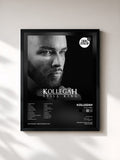 #noir Tableau de l'album Still King de Kollegah, cadre noir, imprimé et encadré en France