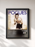 #noir Tableau de l'album Peace and Love (Expanded Edition) de The Pogues, cadre noir, imprimé et encadré en France