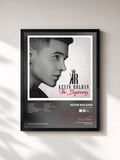 #noir Tableau de l'album The Beginning de Kevin Roldan, cadre noir, imprimé et encadré en France