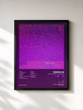 #noir Unfortunately, Terror Jr by Terror Jr as a framed art print, black frame, printed and framed in France