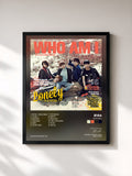 #noir Tableau de l'album Who Am I de B1A4, cadre noir, imprimé et encadré en France