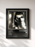 #noir Tableau de l'album Profumo de Gianna Nannini, cadre noir, imprimé et encadré en France