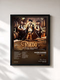 #noir Tableau de l'album Andamos En El Ruedo de Ulices Chaidez, cadre noir, imprimé et encadré en France
