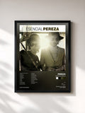 #noir Tableau de l'album Esencial Pereza de Pereza, cadre noir, imprimé et encadré en France