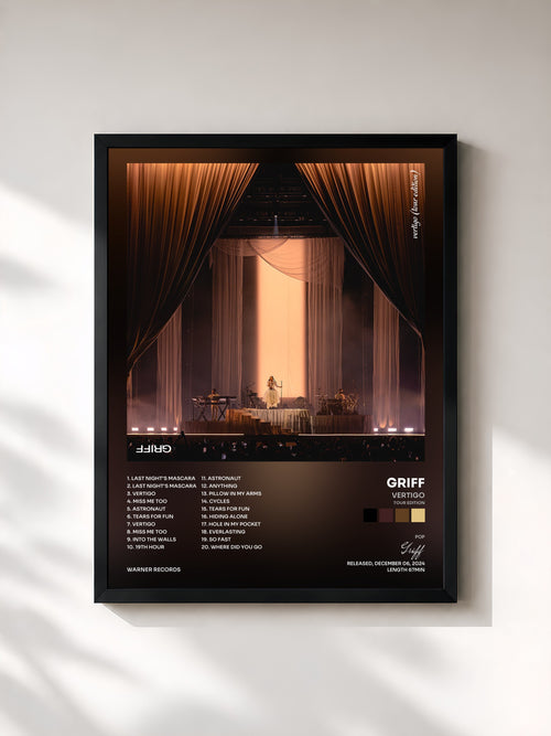 Griff · Vertigo (Tour Edition) — Affiche encadrée