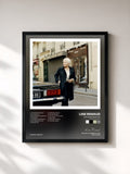#noir Tableau de l'album Rue Washington (version standard) de Line Renaud, cadre noir, imprimé et encadré en France