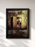 #noir Tableau de l'album Goodbye Country (Hello Nightclub) de Groove Armada, cadre noir, imprimé et encadré en France