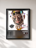 #noir Tableau de l'album ChildsPlay 10 Year de Childsplay, cadre noir, imprimé et encadré en France