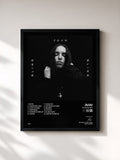 #noir Tableau de l'album Bling Bling de Juju, cadre noir, imprimé et encadré en France