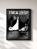 #noir Tableau de l'album Procol Harum (2009 Remaster) de Procol Harum, cadre noir, imprimé et encadré en France