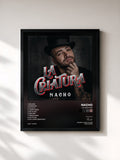 #noir Tableau de l'album La Criatura de Nacho, cadre noir, imprimé et encadré en France
