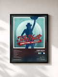 #noir Tableau de l'album Honkytonk University de Toby Keith, cadre noir, imprimé et encadré en France