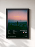#noir Tableau de l'album Nostalgia Pack de Forrest Frank, cadre noir, imprimé et encadré en France