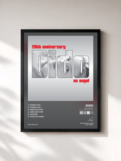 Dido · No Angel (20th Anniversary Remix EP) — Gerahmter Kunstdruck