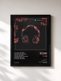 #noir Tableau de l'album 8D Music, Vol. 1 de 8D Tunes, cadre noir, imprimé et encadré en France