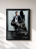 #noir Tableau de l'album Casino Royale [International Version] de David Arnold, cadre noir, imprimé et encadré en France