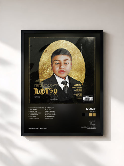 Noizy · EPOKA — Affiche encadrée
