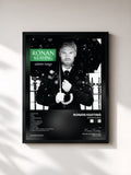 #noir Tableau de l'album Winter Songs de Ronan Keating, cadre noir, imprimé et encadré en France