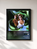 #noir Tableau de l'album House of LION BABE (Deluxe) de LION BABE, cadre noir, imprimé et encadré en France