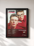 #noir Tableau de l'album Hit the Highway (2011 Remaster) de The Proclaimers, cadre noir, imprimé et encadré en France