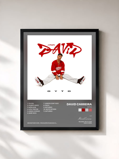 David Carreira · OYTO — Affiche encadrée