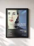 #noir Tableau de l'album Unlikely Emergency de Serena Ryder, cadre noir, imprimé et encadré en France