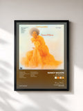 #noir Tableau de l'album But Beautiful (The Complete Album Sessions) de Nancy Wilson, cadre noir, imprimé et encadré en France