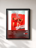 #noir Tableau de l'album Hot Summer - f(x) 1st Album Repackage de F(x), cadre noir, imprimé et encadré en France