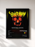 #noir Tableau de l'album Soul of Mann (Instrumental) [Mono] de Manfred Mann, cadre noir, imprimé et encadré en France