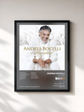 #noir Tableau de l'album Mi Navidad (Edición Especial En Español) de Andrea Bocelli, cadre noir, imprimé et encadré en France