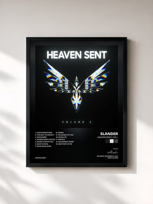 Slander · Heaven Sent: Vol 1 — Affiche encadrée