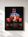 #noir Tableau de l'album Alive de S Club, cadre noir, imprimé et encadré en France