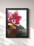 #noir Tableau de l'album Love Songs de Dionne Warwick, cadre noir, imprimé et encadré en France