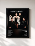 #noir Tableau de l'album Miranda Es Imposible! de Miranda!, cadre noir, imprimé et encadré en France