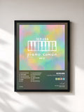 #noir Tableau de l'album SCRUBB : Piano Común, Vol.2 (Piano común) de Scrubb, cadre noir, imprimé et encadré en France