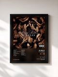 #noir Tableau de l'album Black Panties (Deluxe Version) de R. Kelly, cadre noir, imprimé et encadré en France
