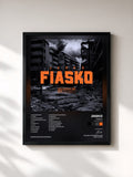 #noir Tableau de l'album Fiasko (Deluxe Edition) de Jasko, cadre noir, imprimé et encadré en France